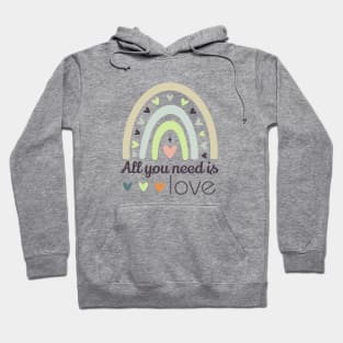 all you need is love Hoodie